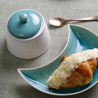 Сахарница Fissman CELINE 450 мл, цвет лазурная керамика (6231)