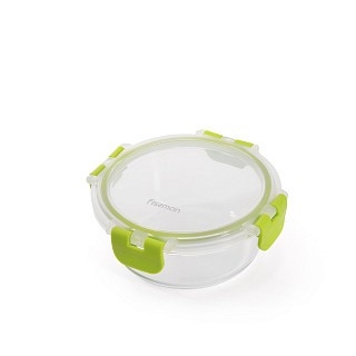 Контейнер с крышкой Fissman 13x5 см / 380 мл (6497)