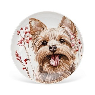 Тарілка Fissman DOGS 15 см порцеляна (16076)