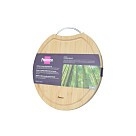 Разделочная доска для мяса, овощей и фруктов Fissman 30x30x1,6 см (8774)