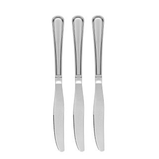 Набір столових ножів Fissman 3 предмети FELDON 22,5 см нержавеющая сталь (3055)