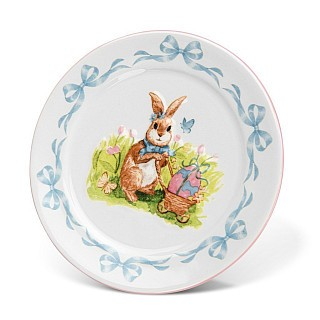 Тарілка Fissman HAPPY EASTER 15 см доломіт (0431)