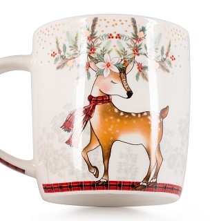 Кружка Fissman 350 мл фарфора (14040)