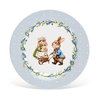Тарілка Fissman EASTER 19 см порцеляна (16099)