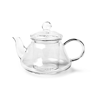 Чайник для заваривания чая Fissman 800 мл со стеклянным фильтром (9362)