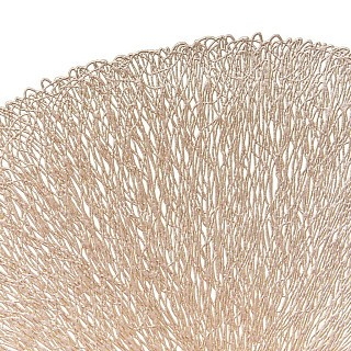 Сервірувальний килимок Fissman круглий 38 см ПВХ ціна за 1од (0724)