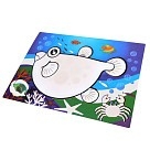 Килимок для малювання водою Fissman РИБКА 29x21 см (0668)
