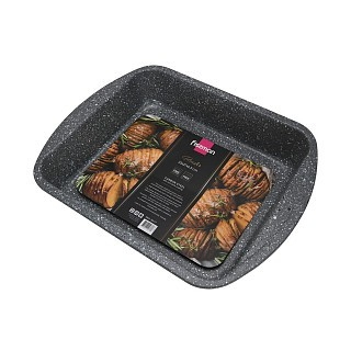 Форма для випічки Fissman 35х27x6,5 см вуглецева сталь з антипригарним покриттям (5677)