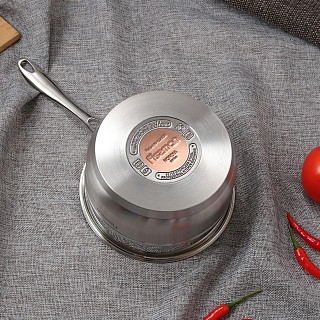 Ківш Fissman NORDIA 16x9 см / 1,8л з кришкою (5370) Ківш Fissman NORDIA 16x9 см / 1,8л з кришкою (5370)