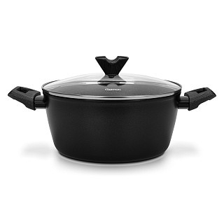 Каструля Fissman 24x11 см /4,2 л ANGELA зі скляною кришкою алюміній з антипригарним покриттям (14607) Каструля Fissman 24x11 см /4,2 л ANGELA зі скляною кришкою алюміній з антипригарним покриттям (14607)