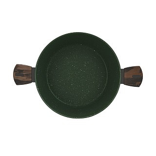 Кастрюля Fissman 28x13,5 см/7,1 л CUISINE со стеклянной крышкой алюминий с антипригарным покрытием (14594)