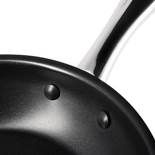 Сковорідка Fissman FORCE 20x4,5 см з індукційним антипригарним дном алюміній (5464)