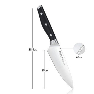 Ніж кухарський Fissman DEMI CHEF 15 см (2362) Ніж кухарський Fissman DEMI CHEF 15 см (2362)