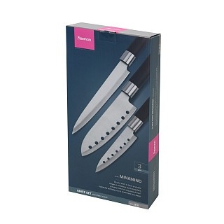 Набор ножей Fissman 3 примет MINAMINO 420J2 сталь (2710)