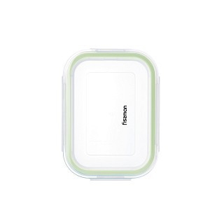 Контейнер Fissman с крышкой 18x13x6 см/630 мл жаростойкое стекло (17315)