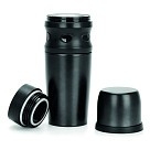 Термокухоль Fissman 480 мл чорний нержавіюча сталь (9825)