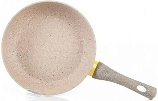Сковорода для жарки Fissman WHITE STONE 20x4,5 см (4981)