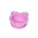 Глубокая тарелка на присоске Fissman котенок 15x14x6 см / 300 мл (9603)