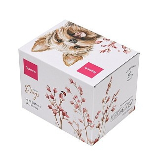 Кружка Fissman DOGS 380 мл фарфора (16066)