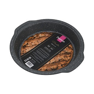 Форма для випічки кругла Fissman 28х4,5 см. вуглецева сталь з антипригарним покриттям (5673)