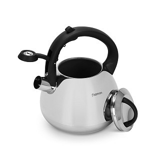 Чайник для кипячения воды Fissman AQUARIUS 2,5л нержавеющая сталь (5973)