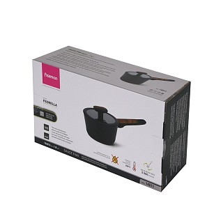 Ковш Fissman FEORELLA 18x8,5 см 1,8 л со стеклянной крышкой алюминий с антипригарным покрытием (14511) Ковш Fissman FEORELLA 18x8,5 см 1,8 л со стеклянной крышкой алюминий с антипригарным покрытием (14511)