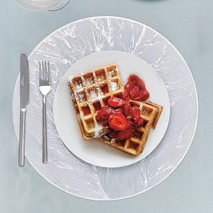 Сервірувальний килимок Fissman круглий 38 см ПВХ ціна за 1од (0728)