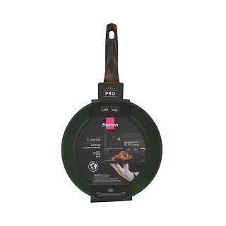 Сковорідка для смаження Fissman 22x5,2 см CUISINE литий алюміній з антипригарним покриттям (14596) Сковорідка для смаження Fissman 22x5,2 см CUISINE литий алюміній з антипригарним покриттям (14596)