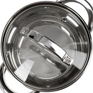Кастрюля Fissman FELINA 14x8,5см/1,3л. со стеклянной крышкой нержавеющая сталь (5338) Кастрюля Fissman FELINA 14x8,5см/1,3л. со стеклянной крышкой нержавеющая сталь (5338)