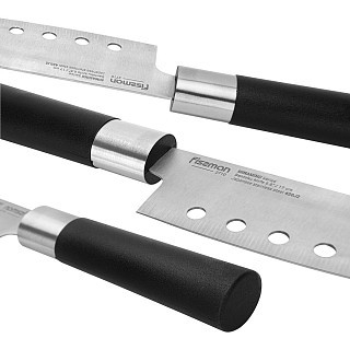 Набір ножів Fissman 3 придметів MINAMINO 420J2 сталь (2710) Набір ножів Fissman 3 придметів MINAMINO 420J2 сталь (2710)