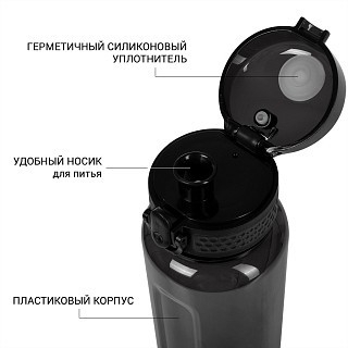 Бутылка для воды Fissman 830 мл (6936) Бутылка для воды Fissman 830 мл (6936)
