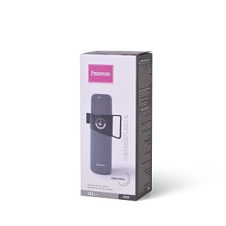 Термос для чая и кофе Fissman 350 мл серый (9632) Термос для чая и кофе Fissman 350 мл серый (9632)