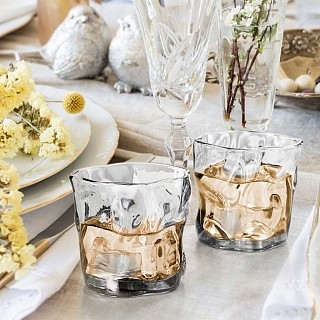 Набір Fissman з 2-х бокалів для віскі 260 мл скло (16501)