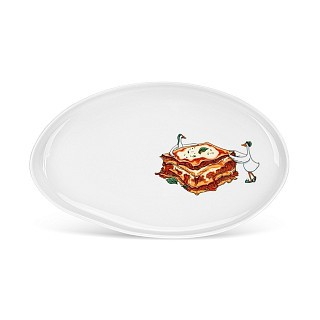 Тарілка Fissman BON APPETIT 23,2x14,2x2 см порцеляна (13031)