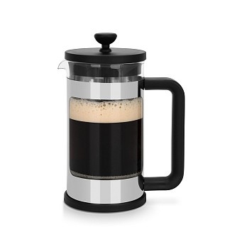 Заварочный чайник Fissman с поршнем AFFOGATO 600 мл стеклянная колба (9117) Заварочный чайник Fissman с поршнем AFFOGATO 600 мл стеклянная колба (9117)