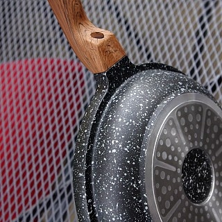 Сковорода для жарки Fissman SPACE STONE 26x5,7 см (14218)