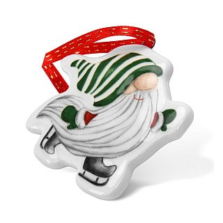 Новогодняя елочная игрушка Fissman 7х7 см доломит (0409)