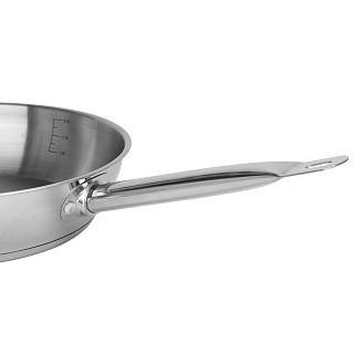 Сковорідка 28x6,5 см Fissman нержавіюча сталь (5437)