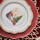 Тарілка Fissman CHRISTMAS EVE 20 см порцеляна (16027)