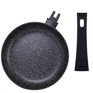 Сковорідка для смаження Fissman FIORE 28x5,4 см зі знімною ручкою (14295) Сковорідка для смаження Fissman FIORE 28x5,4 см зі знімною ручкою (14295)