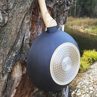 Сковородка ВОК Fissman BLACK COSMIC 24x7 см (4344) Сковородка ВОК Fissman BLACK COSMIC 24x7 см (4344)