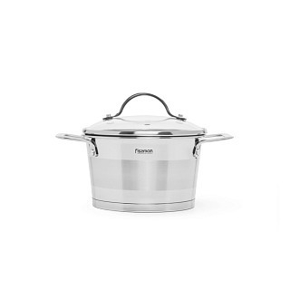 Кастрюля Fissman TIERNO 16x9,5 см/1,5 л со стеклянной крышкой нержавеющая сталь (5489) Кастрюля Fissman TIERNO 16x9,5 см/1,5 л со стеклянной крышкой нержавеющая сталь (5489)