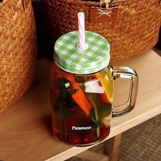 Банка для смузи Fissman 650 мл (6407)