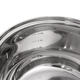Кастрюля Fissman FELINA 18x11,5см/2,9л. со стеклянной крышкой нержавеющая сталь (5346) Кастрюля Fissman FELINA 18x11,5см/2,9л. со стеклянной крышкой нержавеющая сталь (5346)