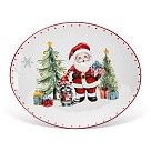 Тарелка овальная Fissman 31х25,3 см доломит (0361)