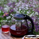 Заварочный чайник Fissman 2000 мл со стальным фильтром (6462)