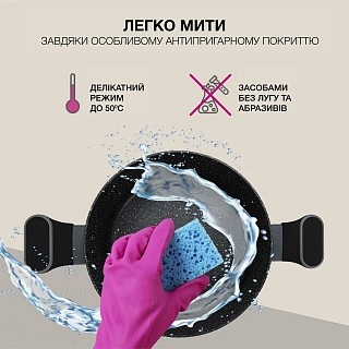 Каструля Fissman LAURA 20x10,5 см / 3 л зі скляною кришкою алюміній з антипригарним покриттям (14476) Каструля Fissman LAURA 20x10,5 см / 3 л зі скляною кришкою алюміній з антипригарним покриттям (14476)