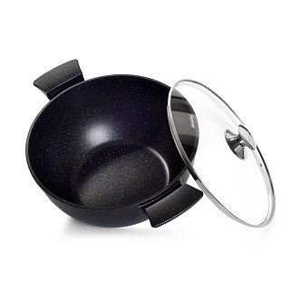 Котел Fissman GRANDE 28x13,5см / 6,5л со стеклянной крышкой (14320) Котел Fissman GRANDE 28x13,5см / 6,5л со стеклянной крышкой (14320)