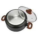 Набір посуду Fissman BLACK COSMIC 6 предметів (4348)