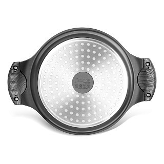 Кастрюля Fissman PRESTIGE 24x11,5 см / 4,3 л со стеклянной крышкой (5042)